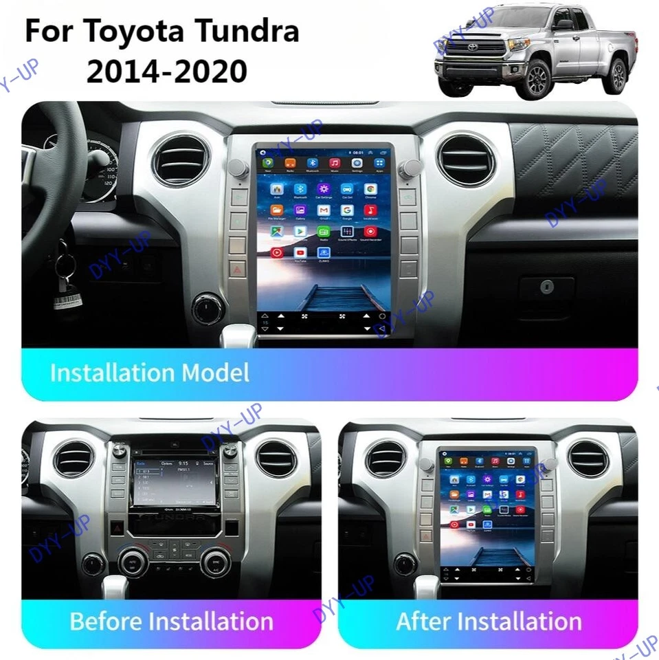 12,1» для Toyota Tundra 2014-2020 автомобиля GPS навигации Android стерео радио 2G + 32G - Изображение 3 из 4