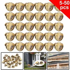 10-50 Pcs Brass Misting Nozzles water mister Sprinkle For Cooling System 0.012"