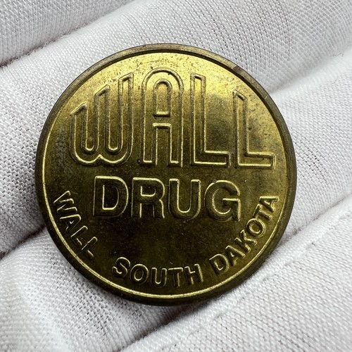 Wall Drug South Dakota Vintage Early 90s Ted Hustead’s Cowboys Coin
