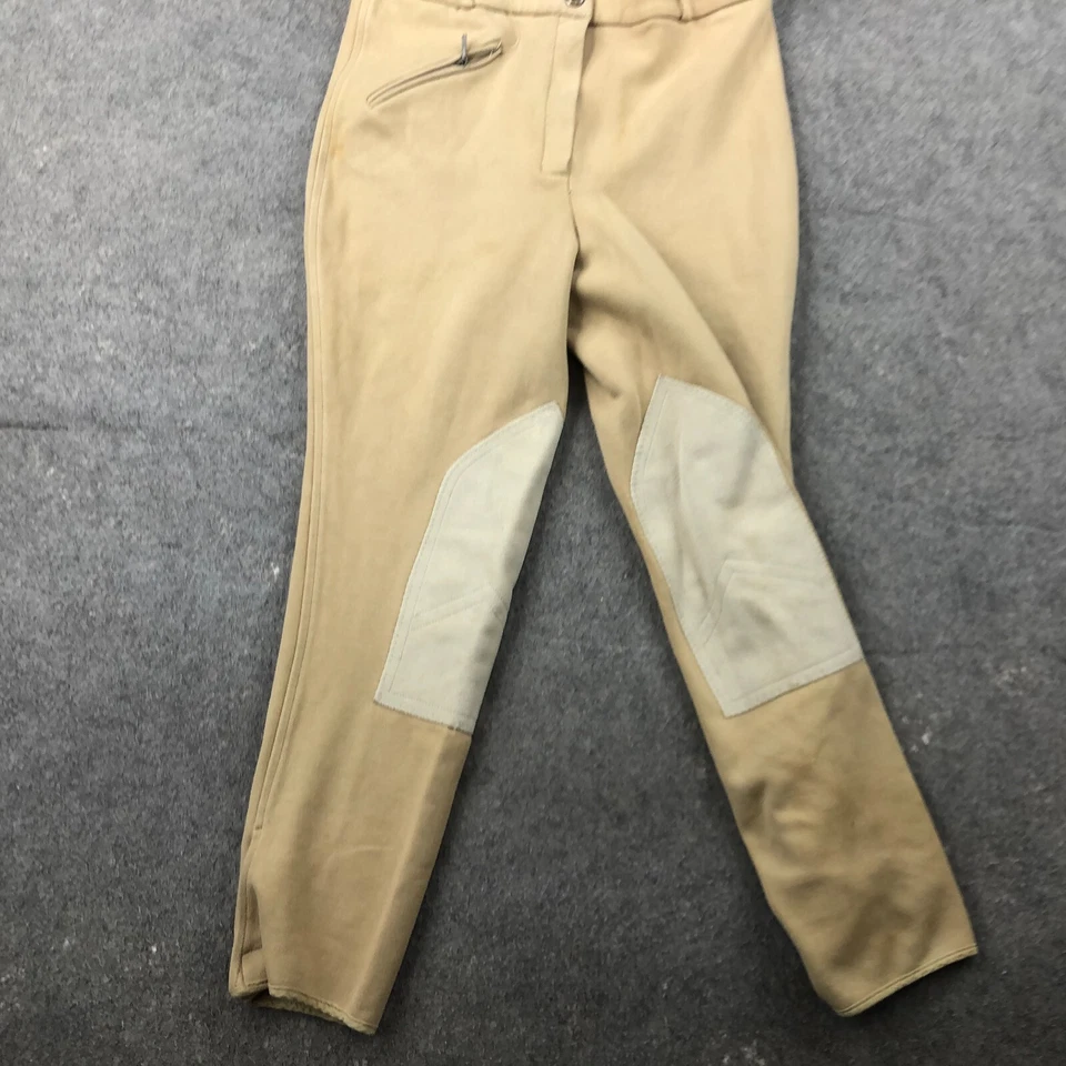Perris Riding Apparel Pants 30 Beige Horseback Riding Equestrian * - Image 2 of 4