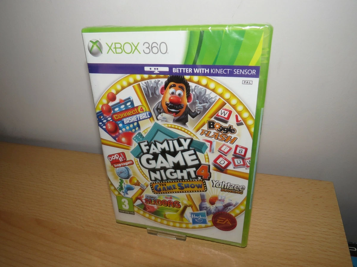 Hasbro Family Game Night 4 The Game Show Microsoft Xbox 360 new