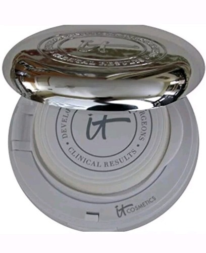 IT COSMETICS Confidence in a Compact MEDIUM TAN Solid Serum Foundation SEALED - Picture 6 of 10