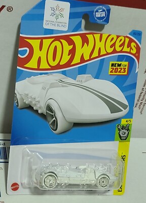 Hot Wheels HW Braille Racer -Twin Mill White #85 1st Ever Car For