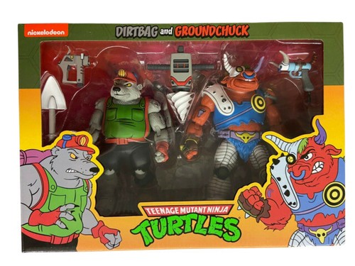 NECA Teenage Mutant Ninja Turtles Dirtbag and Groundchuck Action Figure