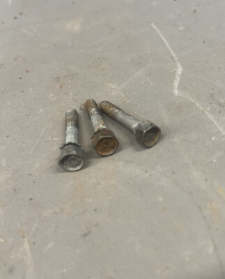 Windshield Washer Wiper Motor Bolts OEM 1963 Impala 1964 1966 Belair 1968 1967