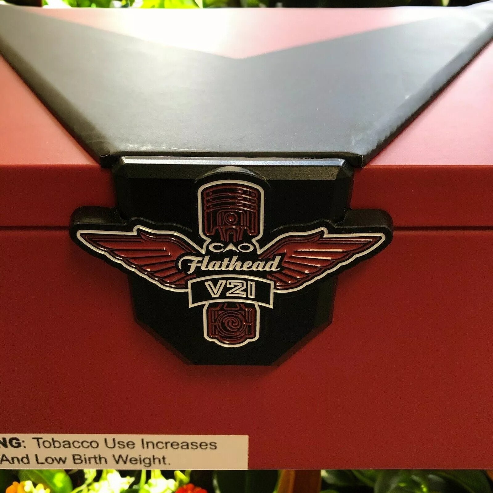 CAO Flathead V21 660 Empty Wooden Cigar Box 9.25x7x3.5