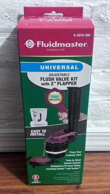 Fluidmaster K-507A-008-P10 Universal 2'' Adjustable Toilet Flush Valve Repair Kit