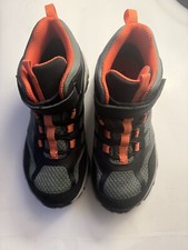 Merrell Boy's Moab FST Low Waterproof Hiking Sneaker in Grey Size 13 Medium
