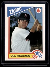 1992 DowBrands Ziploc Carl Yastrzemski #4 Boston Red Sox