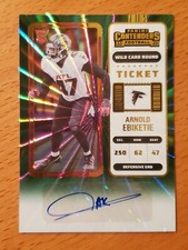 2022 Contenders Wild Card Rookie Auto #165A Arnold Ebiketie Falcons Penn St