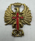 Spanish Fascist Franco Cap Helmet Insignia Civil War Military Tanker Post WW2