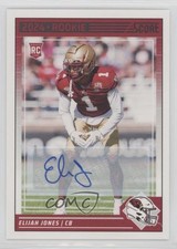 2024 Score Rookies Signatures Elijah Jones #377 Auto 18oq