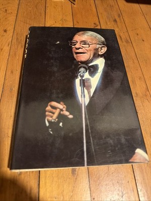 Living It Up George Burns First Edition 1976 Hardcover Vintage Comedy Memoir DJ 