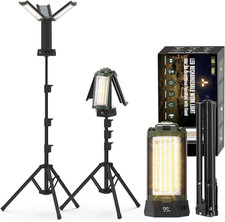 45000Mah Camping Light with Stand, Led Rechargeable Work Light
