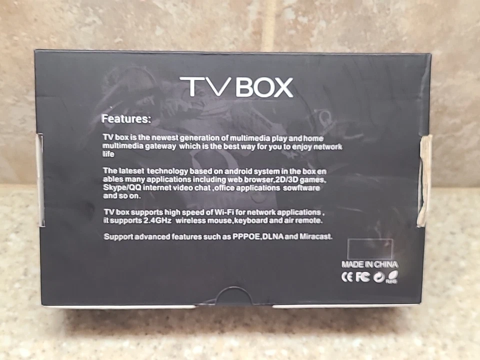 MXQ Pro 4K OTT TV BOX INTERNET TV Multimedia Gateway CPU 64 BIT, Quad Core,New! - Image 2 of 4