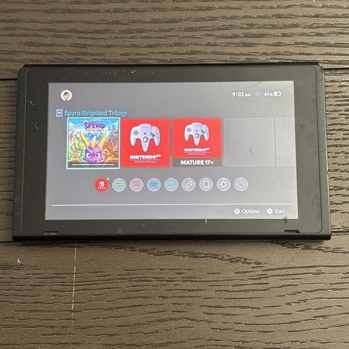 Nintendo Switch V1 Console Tablet Only HAC-001 - Powers On Untested As-Is