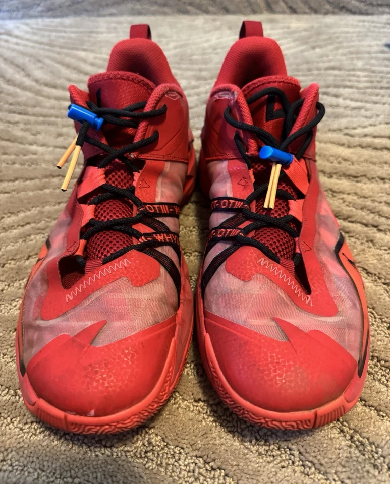 Size 10.5 - Jordan One Take 3 University Red - Image 2 of 4