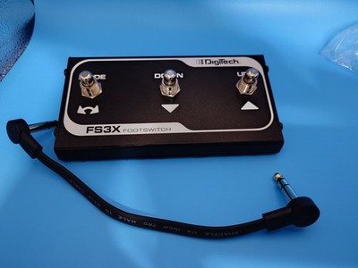 DIGITECH FS-3X Fußschalter 3-fach mit Kabel