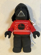 LEGO Star Wars 13" Inch Darth Vader Plush Collectible Holiday Red Shirt NWT