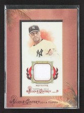 2014 Topps Allen & Ginter Andy Pettitte -AP Mini Framed Relics Yankees TV2639