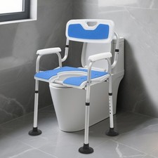150kg Duschstuhl Für Senioren Duschstühle Toilettenstuhl Höhenverstellbarer