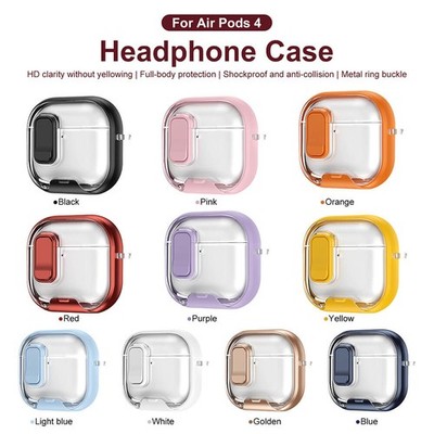 Für Apple Airpods 4th Gen Case AirPods Pro 2 Ladeabdeckung Schlüsselanhänger NEU