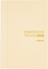 2026 Hobonichi Techo Original A6 English version Planner Diary Notebook Japan