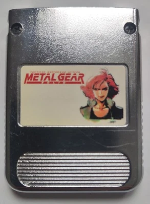 PS1 Memory Card Metal Gear solid - Photo 1/4