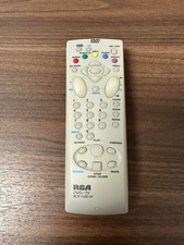 RCA DVD TV Replacement Gray Remote Model RCR110DAT Very Good