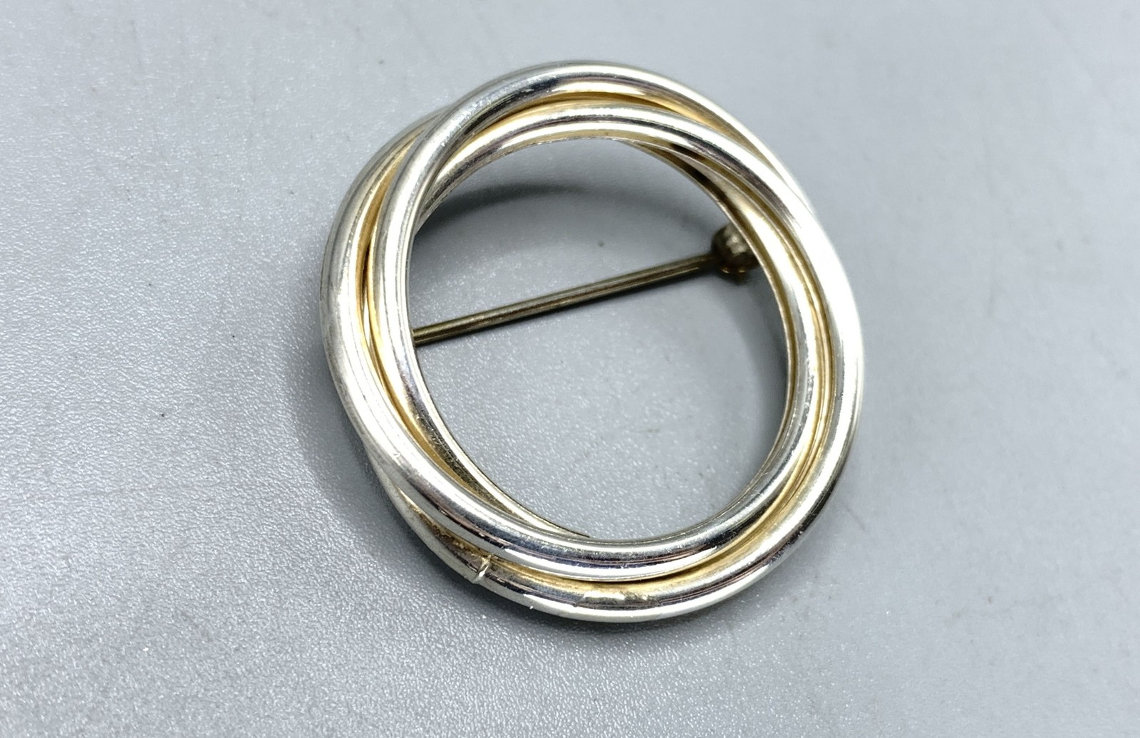 Sterling Silver Circular Brooch - image 2