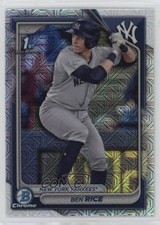 2024 Bowman Chrome Prospects Mega Box Mojo Refractor Ben Rice #BCP-186 02wb