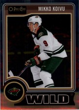 2014-15 O-Pee-Chee Platinum #4 Mikko Koivu - HKY