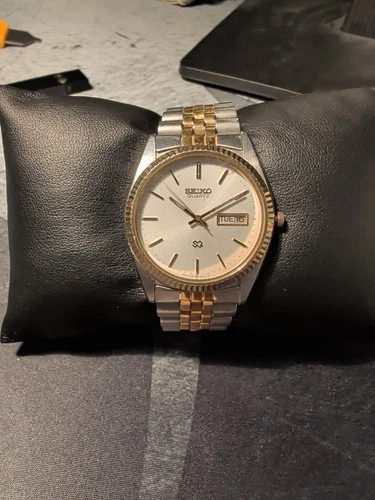 Vintage Seiko Men's Watch 5Y23-BC4L W/ New Battery