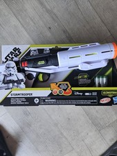 4-Nerf GlowStrike Star Wars Stormtrooper Triple Strike Blaster New W/ Sound