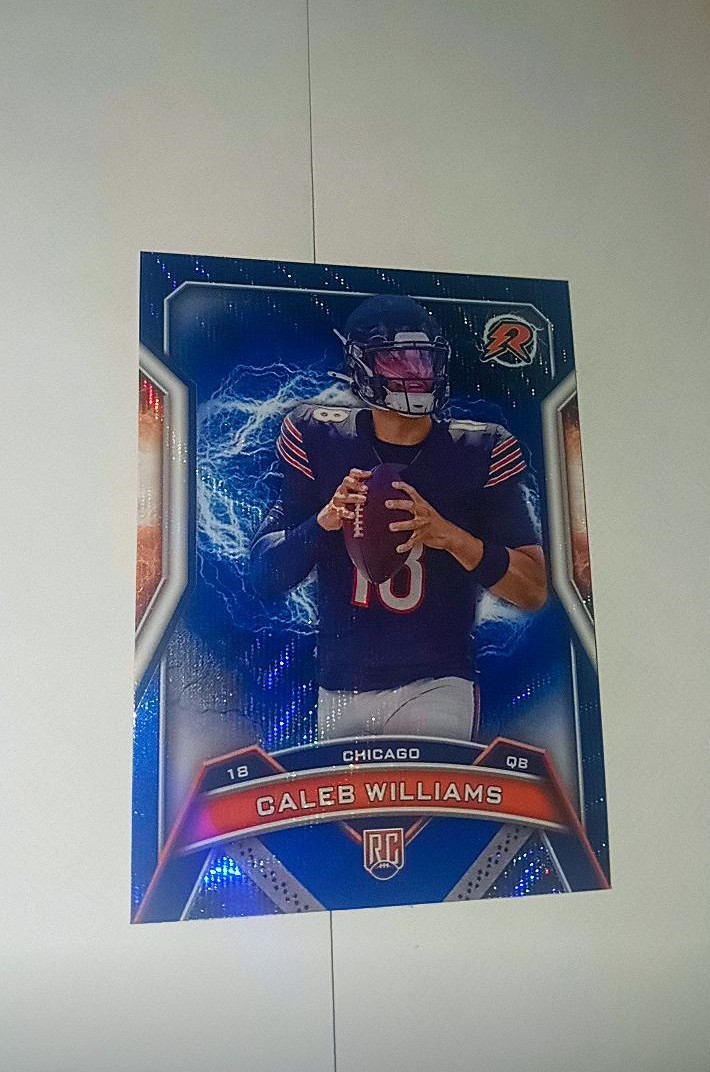 2024 Topps Resurgence #117 Caleb Williams Navy Surge /275 RC Grade It Bears 🔥