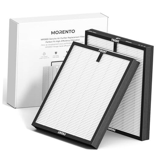 Genuine Air Purifier Replacement Filter, True HEPA Filter Compatible with