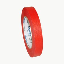 Shurtape Colored Masking Tape CP-631 : 3/4 in. x 60 yds. Red 