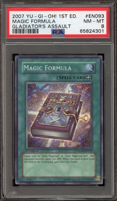 Yu-Gi-Oh! Magic Formula Gladiator's Assault 1st Ed Secret Rare
