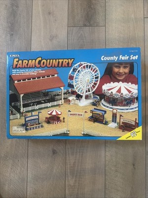 ERTL Farm Country County Fair Set COMPLETE | In box Inside Wrapped In Plastic