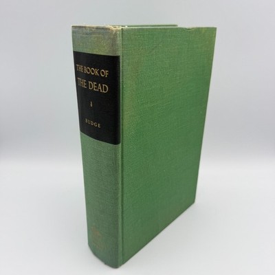 The Book of the Dead E A Wallis Budge Hieroglyphic Transcript Papyrus Ani