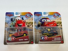 DISNEY PIXAR CARS COLOR CHANGERS RACE & RESCUE MATER AND LIGHTNING McQUEEN