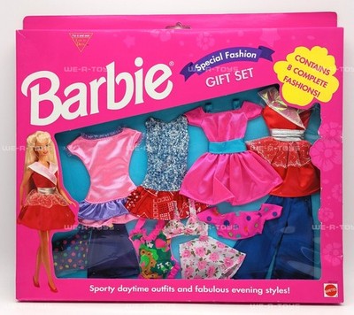 Barbie Special Fashion Gift Set 8 Complete Fashions Sporty
