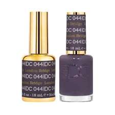 DND DC Gel Polish & Nail Polish Set - London Bridge #044 0.6 oz each