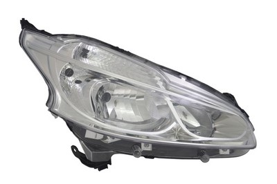Scheinwerfer rechts für Peugeot 208 H7 / H7 / W21/5W 2012- LWR Tagfahrlicht