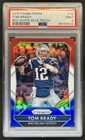 2015 Panini Prizm Tom Brady Red, White, and Blue #12 Patriots PSA 9