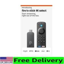 4K Ultra HD Fire TV Stick - Easy Setup, Alexa Control, All Your Apps Delivered