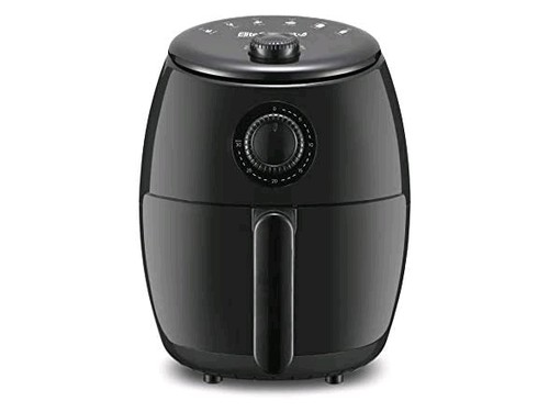 Elite Gourmet EAF0201 Personal 2.1 Qt. Electric Hot Air Fryer Oil-Less Cooker