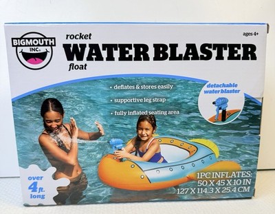 ROCKET WATERBLASTER FLOAT, 4' LONG, DETACHABLE,50X45X10, WITH REPAIR PATCH  