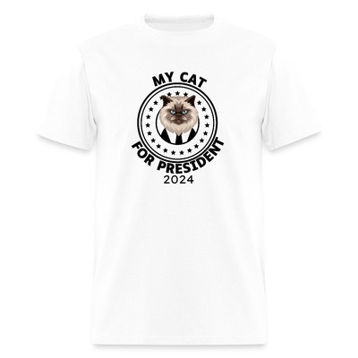 My Cat For President 2024 A Purrfect Candidate Men's T-Shirt