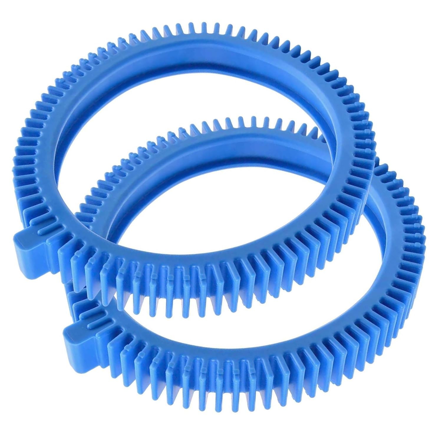 LukiYuChen 896584000-143 Pool Cleaner Front Tire Kit with Super Hump Blue